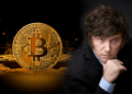 Javier Milei y bitcoin.