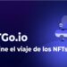 Pancarta promocional de NFTgo.io