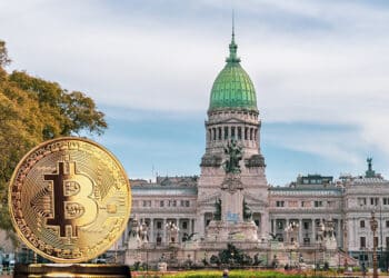 Congreso Argentino junto a bitcoin.