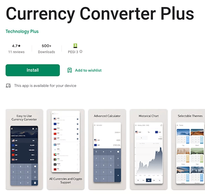 Currency Converter Plus