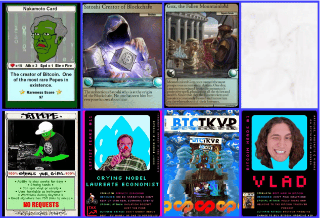Token no fungibles en counterparty