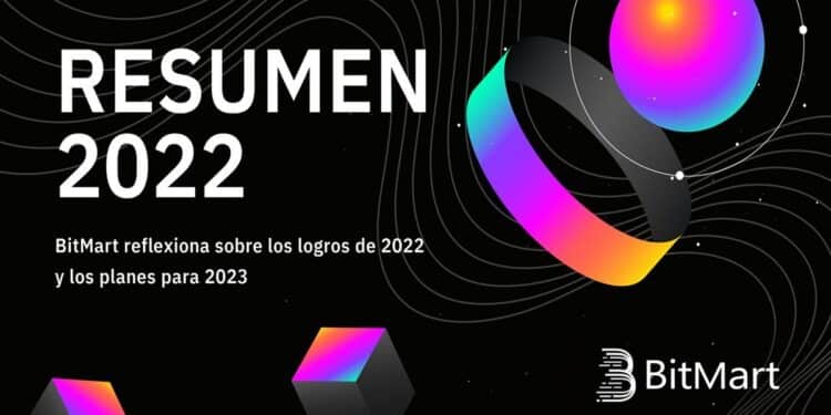 Pancarta promocional de BitMart.