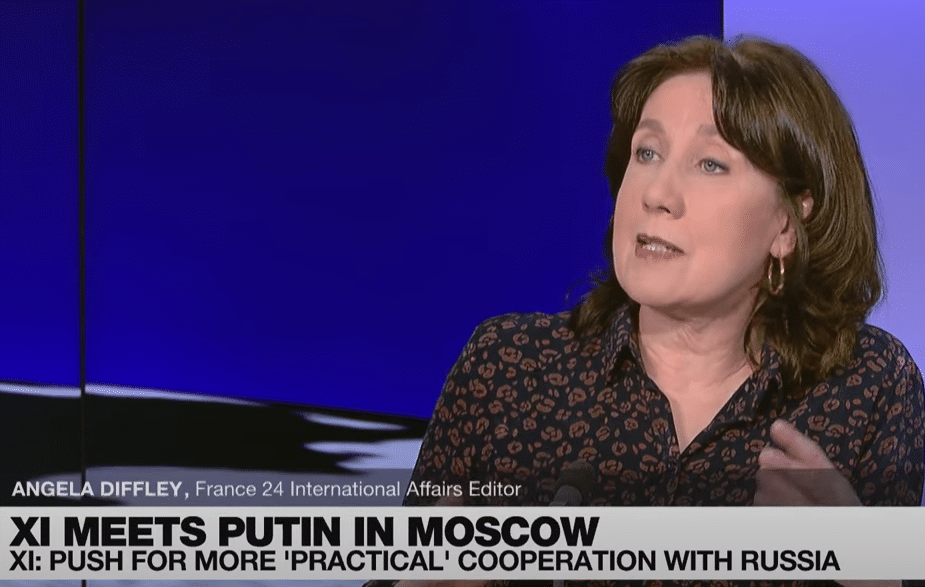 Angela Diffley habla sobre el encuentro entre Putin y Xi Jinping.