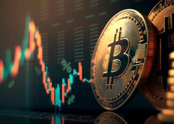 Bitcoin y gráfico de precio.