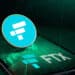 Token FTT en alza y logo de FTX.