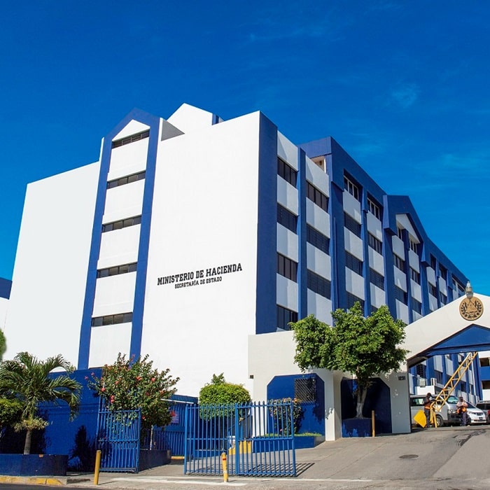 sede del ministerio de Hacienda de El Salvador