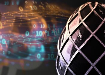 nft de Buggatu y Asprey con red digital y logo de bitcoin en el fondo