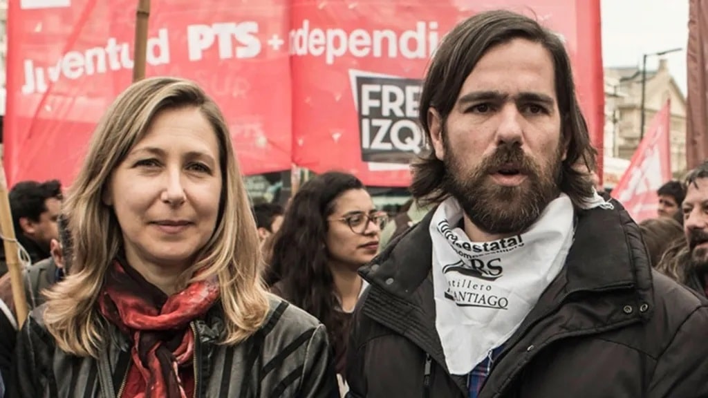 Myriam Bregman junto a Nicolas del caño