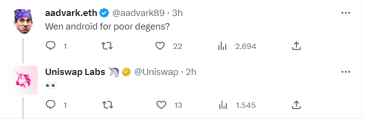 Uniswap wallet