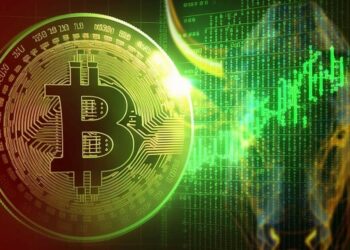 Precio de bitcoin en alza por tercer mes en 2023