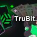 Pancarta promocional de TruBit Exchange de criptos