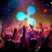 Ripple y comunidad festejando.