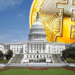 El proyecto de ley de “Conserva tus monedas”, da un paso clave en la Comisión de Finanzas del Congreso de Estados Unidos. Composición por CriptoNoticias Fuentes: pngegg.com / wikipedia.org