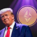 Donald Trump y criptomoneda ethereum.