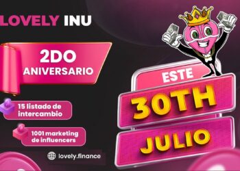 Pancarta promocional del 2do aniversario del Lovely Inu.