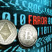 Bitcoin, ethereum y código "error".