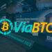 Logo de la empresa de mineria de criptomonedas Via BTC.