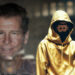 Satoshi nakamoto con imagen de Hal Finney en el fondo