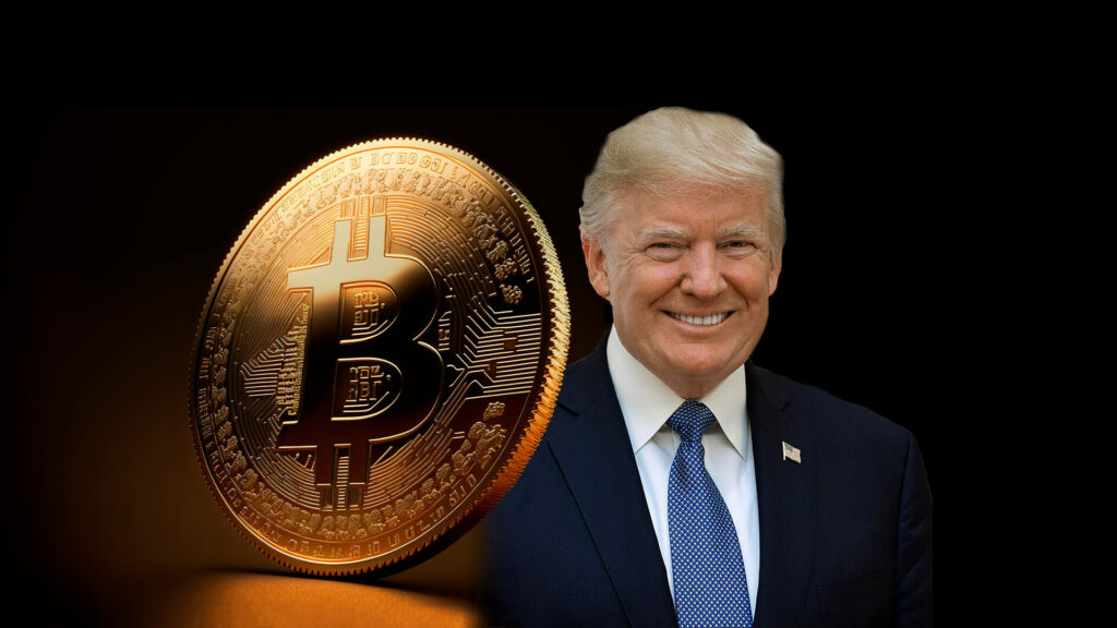 Donald Trump y bitcoin.