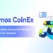 Pancarta promocional del nuevo servicio de préstamos de CoinEx.