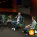 De izquierda a derecha Cyril Sabbagh, de Melanion Capital; Martin Bednall, de Jacobi Asset Management; y Dan O'Prey, del exchange Bakkt. - Fuente: Bitcoin Amsterdam.