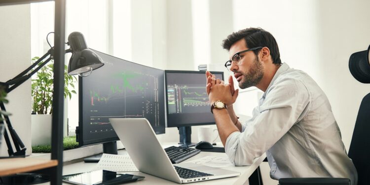 Trader de criptomondas.