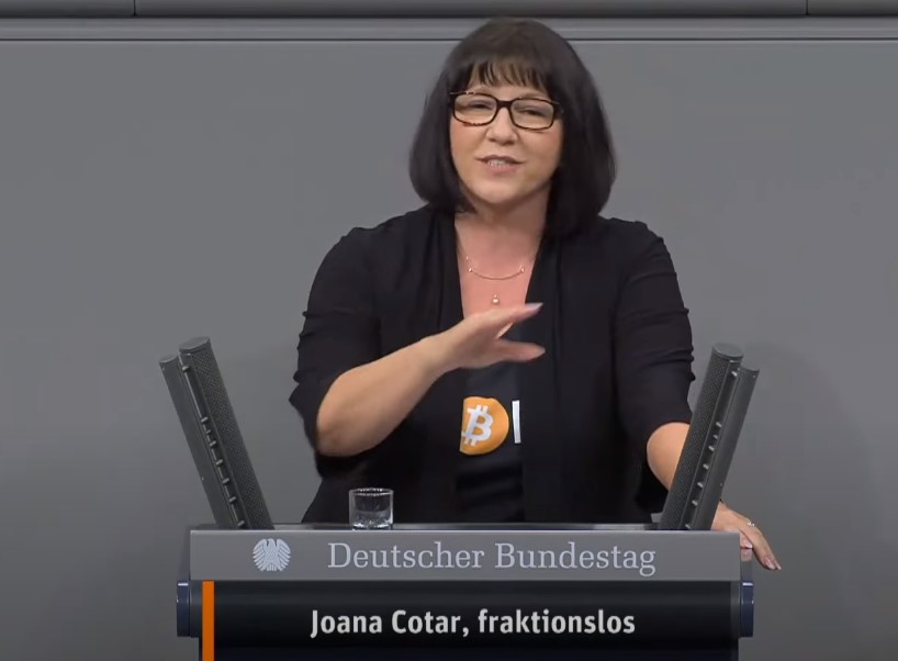 Joana Cotar-precio-bitcoin