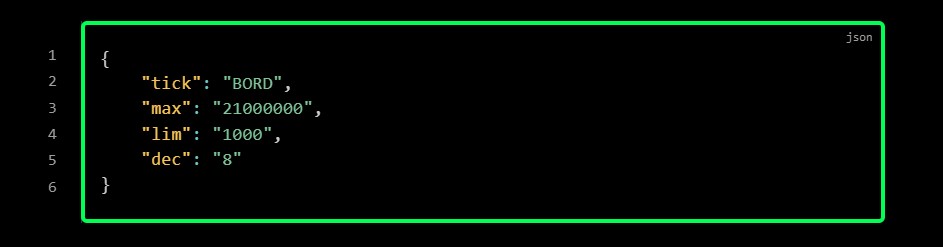 Campos programables de un token BRC-20