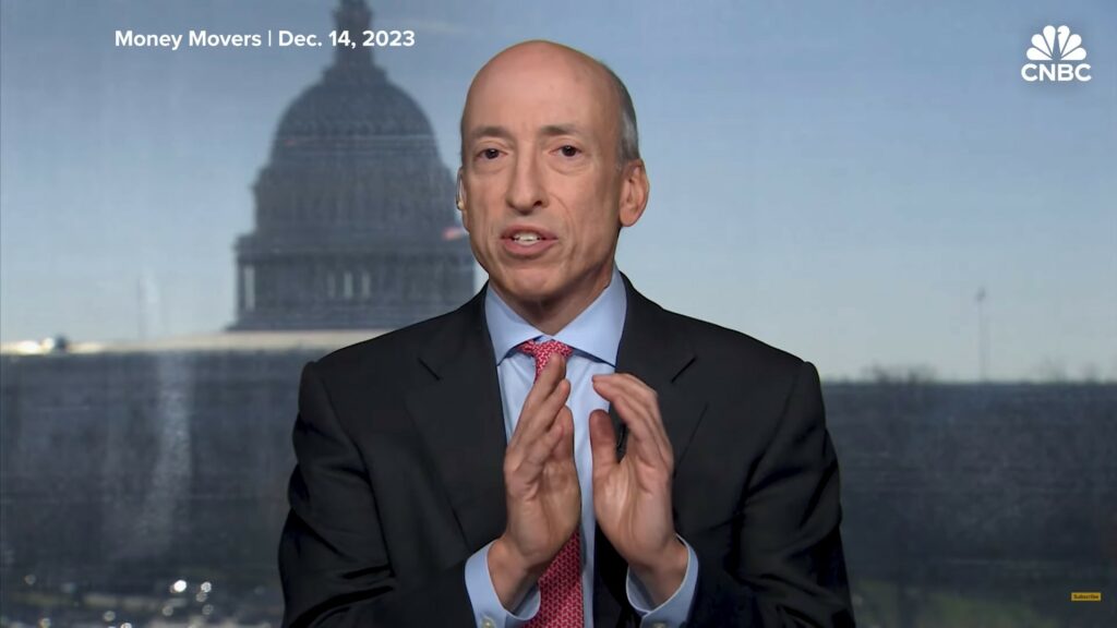 Gary Gensler, presidente de la SEC.