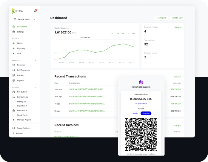 BTCPay actualización.