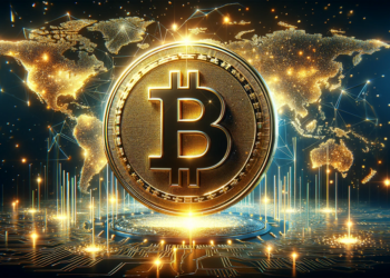 El precio de bitcoin ha superado 42.000 dólares. Fuente: Dall-E, por OpenAI.