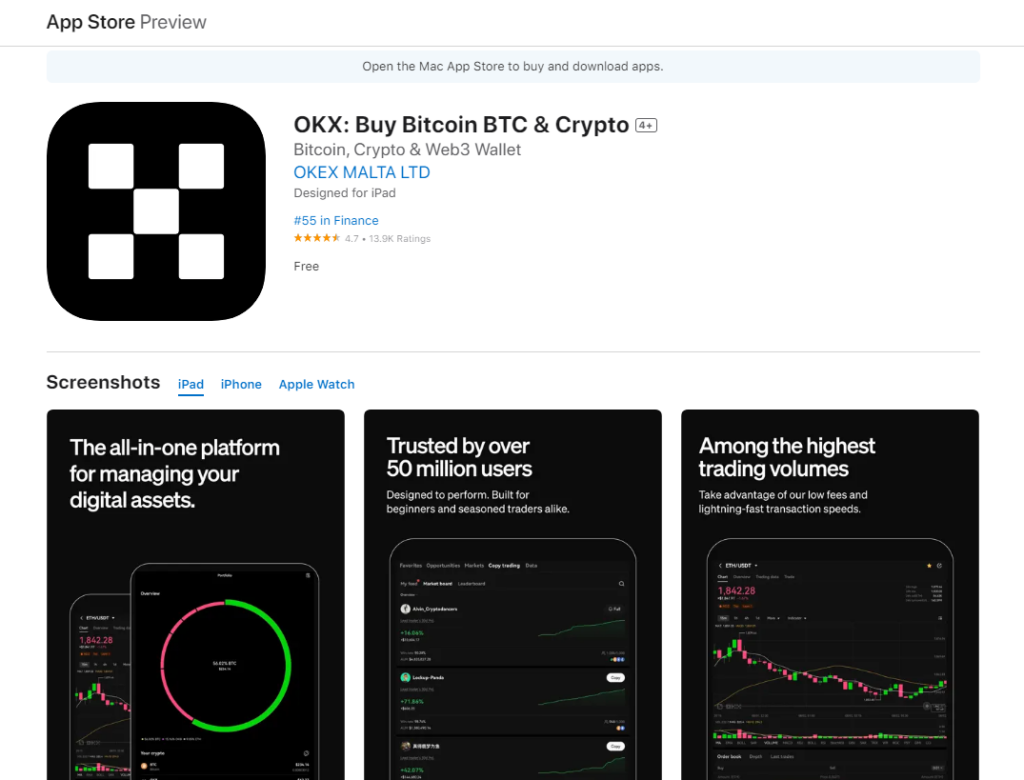 OKX Wallet.