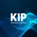 Logo de KIP Protocol sobre fondo azul