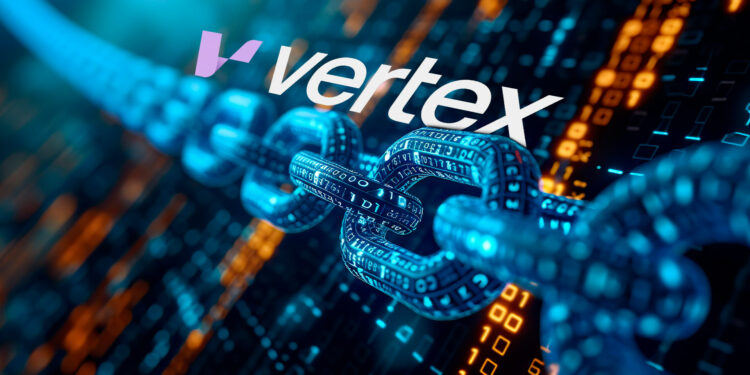 Logo de Vertex protocol y cadena.