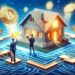 Las soluciones que plantea Bitcoin para el mercado inmobiliario esperan por emprendedores dispuestos a aprovecharlas. Fuente: Dall-E, por OpenAI.