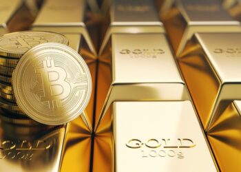 Bitcoin ha sido llamado "oro digital". Fuente: stock.adobe.com