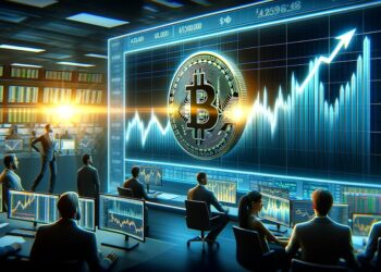El precio de bitcoin es determinado por la oferta y la demanda. Fuente: Dall-E, por OpenAI.
