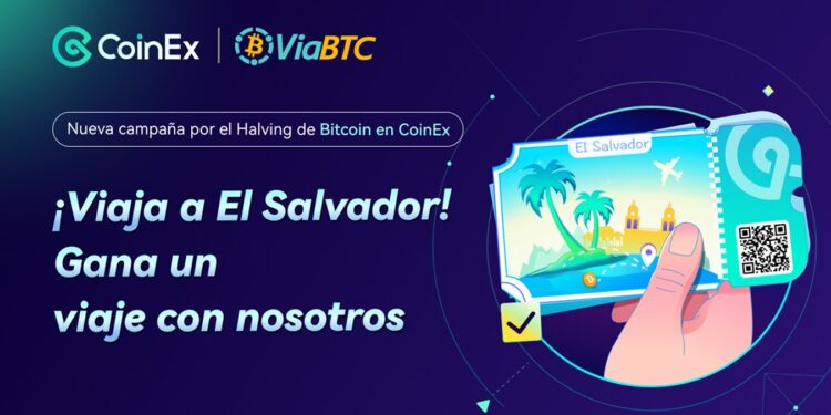 Pancarta promocional del concurso de CoinEx y ViaBTC.