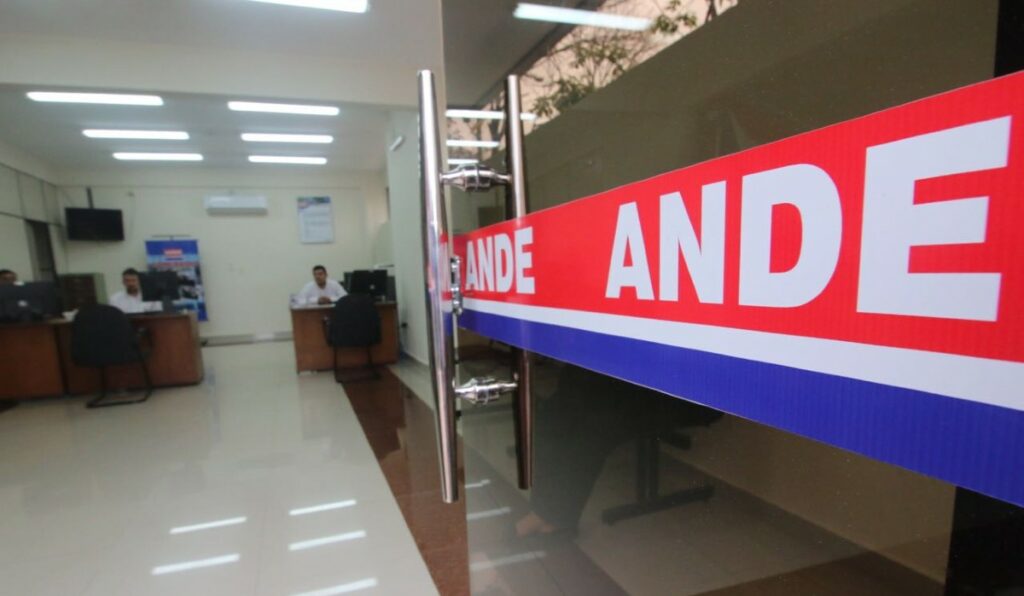 La ANDE es el organismo que fiscaliza el suministro de energía