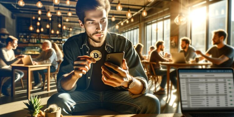 Se gesta una posible oportunidad de comprar bitcoin. Fuente: Dall-E, por OpenAI.