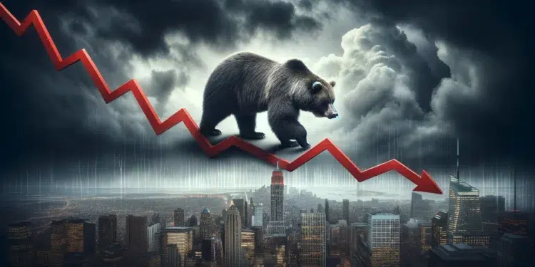 Los ETF spot de bitcoin acumulan una mala racha. Imagen: ChatGPT/Dall-E.
