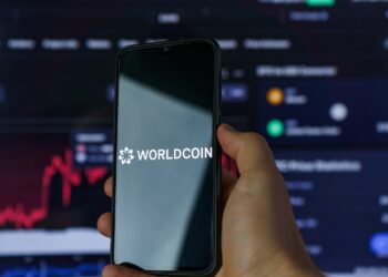 Worldcoin es un token de Ethereum que se comercia en exchanges con el ticker WLD. Fuente: stock.adobe.com