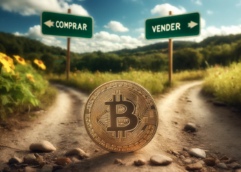 ¿Tiempo de comprar o de vender bitcoin? - Imagen generada mediante Dall-E, de OpenAI.