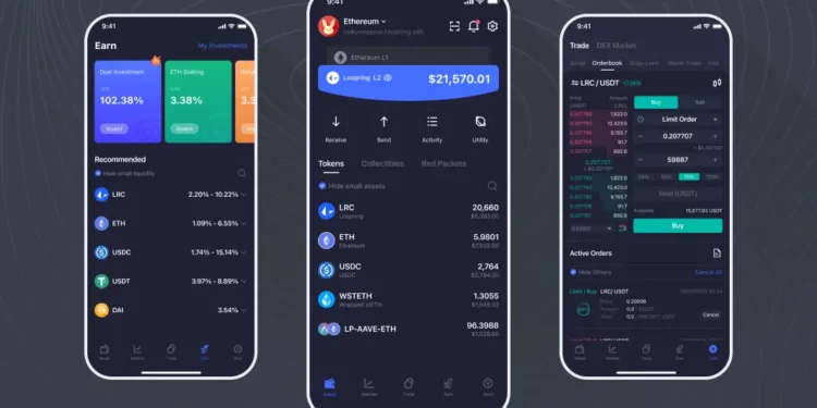 Loopring se define a sí misma como "la wallet más segura de Ethereum". Fuente: Loopring.