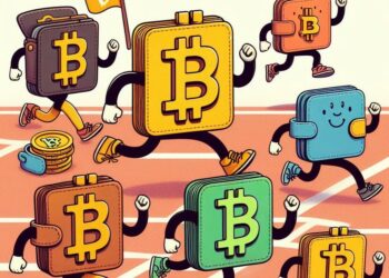 varias wallets de bitcoin corriendo para ver quién es más rapida