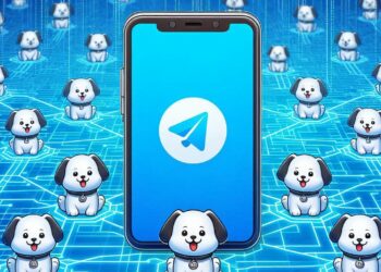 El impacto del listing y del suceso con el CEO de Telegram ha afectado la cotización de DOGS. Fuente: Imagen creada con Inteligencia Artificial de Microsoft.