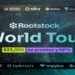 Pancarta promocional del evento World Tour de Rootstock