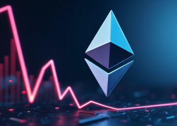 Cae el precio de ETH. Fuente: imagen generada por CriptoNoticias mediante Grok - X.