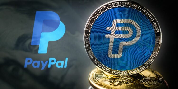 Crece la capitalización de mercado de la criptomoneda PYUSD. Fuente: Composición por CriptoNoticias. Ievgen Skrypko; Oleksandr/ stock.adobe.com; Paypal/ wikimedia.org.