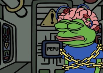 Meme de sapo verde con el cerebro al aire.
